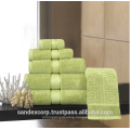 lime green bath towels